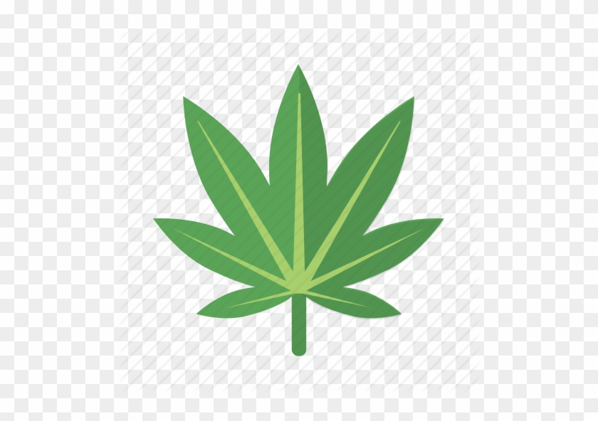 Marijuana Leaf Icon Clipart Cannabis Clip Art - Marijuana Leaf Vector #1463783