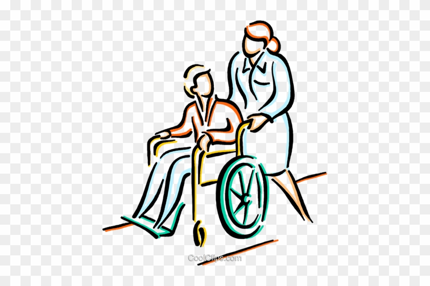 Pushing Wheelchair Png Transparent Pushing Wheelchair - Black Mountain Outline #1464015