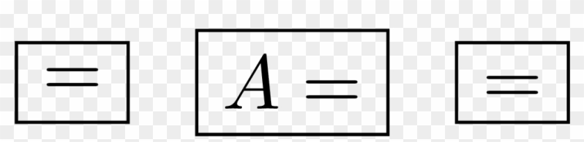 Equals Sign Nodes - Line Art #1464074