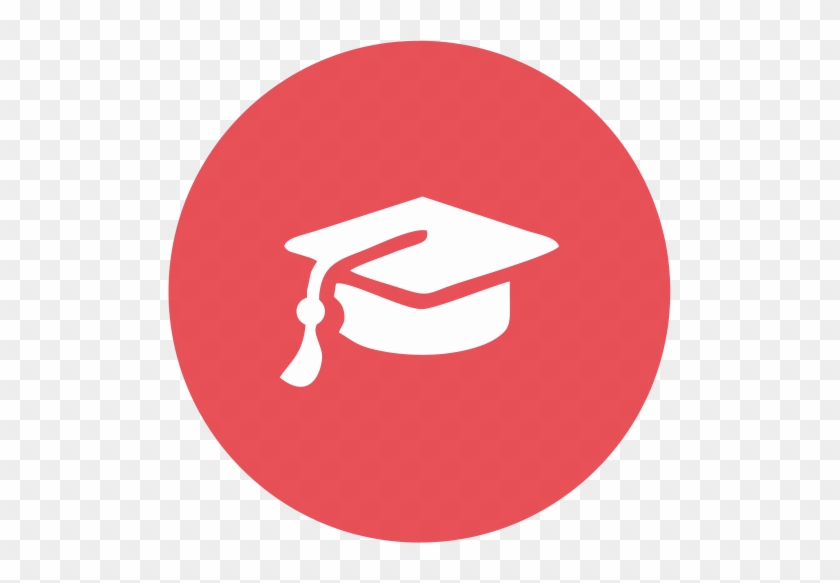 Education - Airplane Round Icon Png #1464142