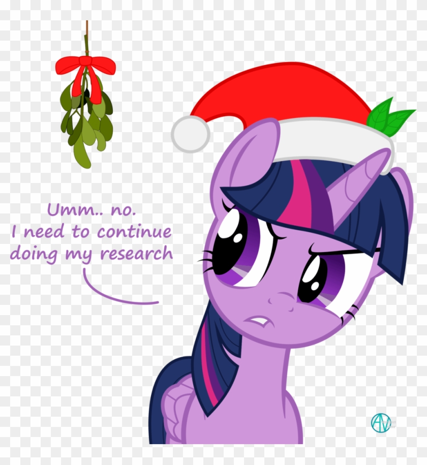 Mistletoe Clipart Simple Free And In - Kiss Pinkie Pie #1464149
