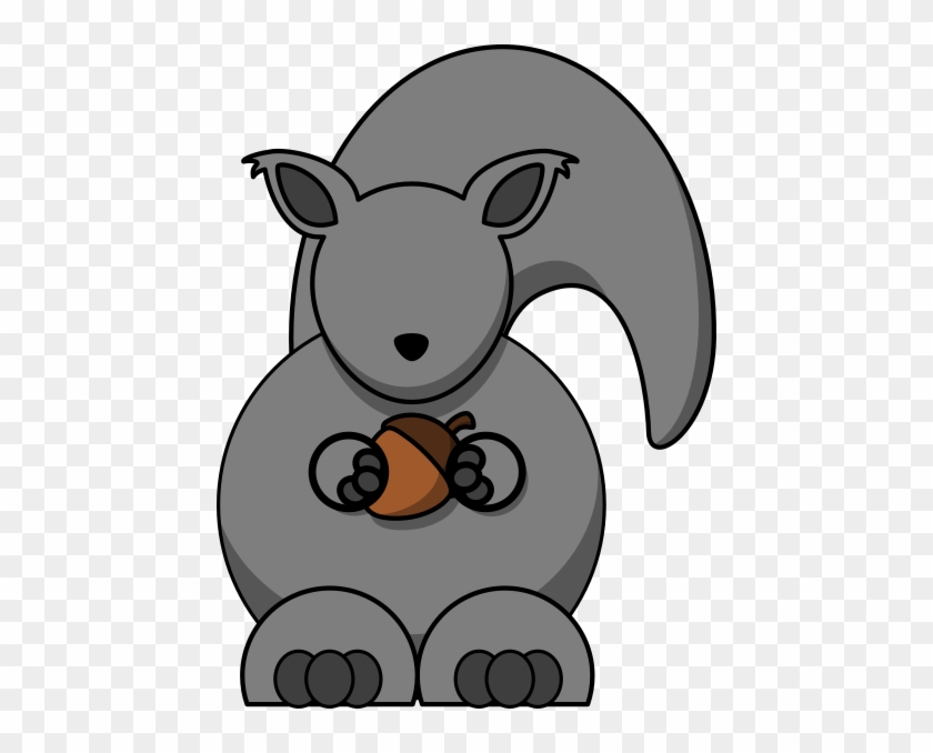 Grey Squirrel Clip Art #1464204