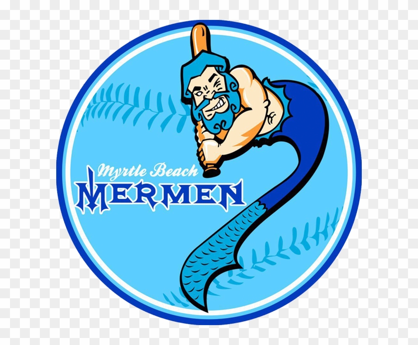 The - Myrtle Beach Mermen Logo #1464230