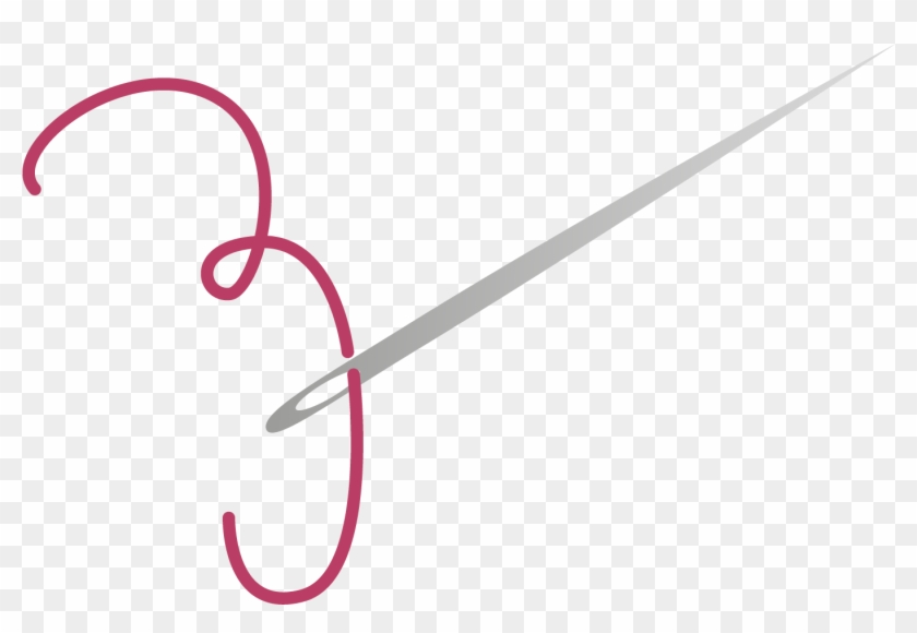 Sewing Needle Vector - Sewing Needle Vector #1464252