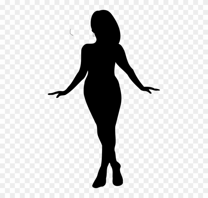 Plus Size Model Silhouette #1464347