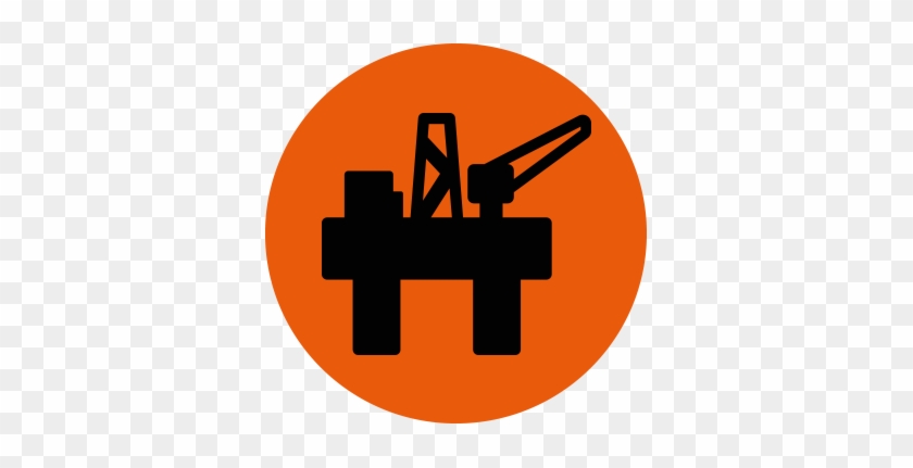 Oil & Gas - Oil Platform Icon Png #1464685