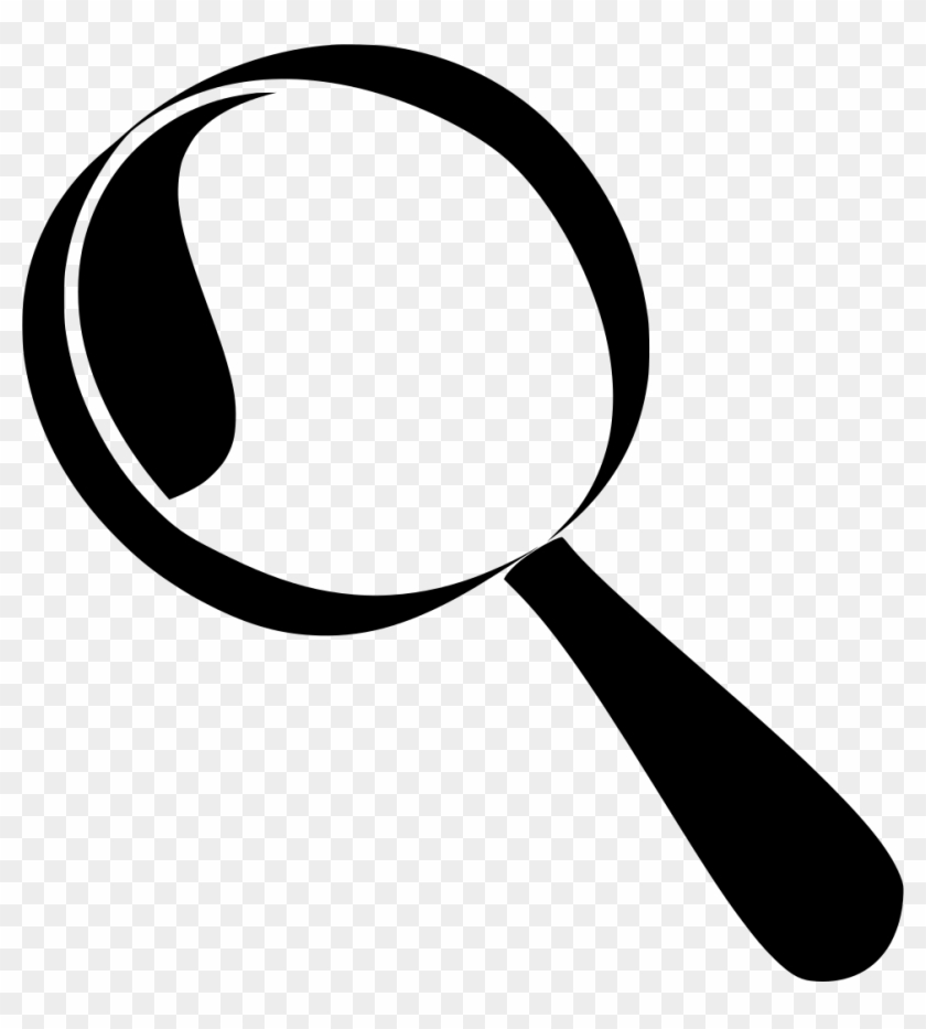 Svg Zoom Wood Free Image Icon Silh - Magnifying Glass #1464698
