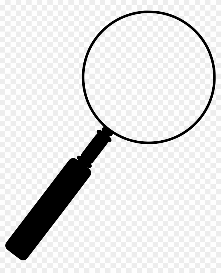 Svg Tool Investigate Free Image Icon Silh - Magnifying Glass Gif Png #1464704