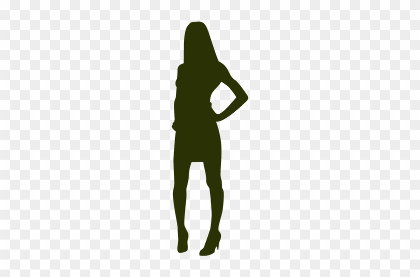 Woman Fashion Silhouette - Silhouette Woman Fashion Vector #1464795