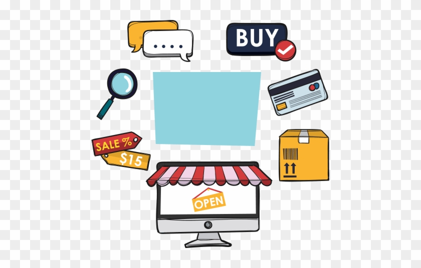 Online Banking Clipart Digital Commerce - E-commerce #1464820