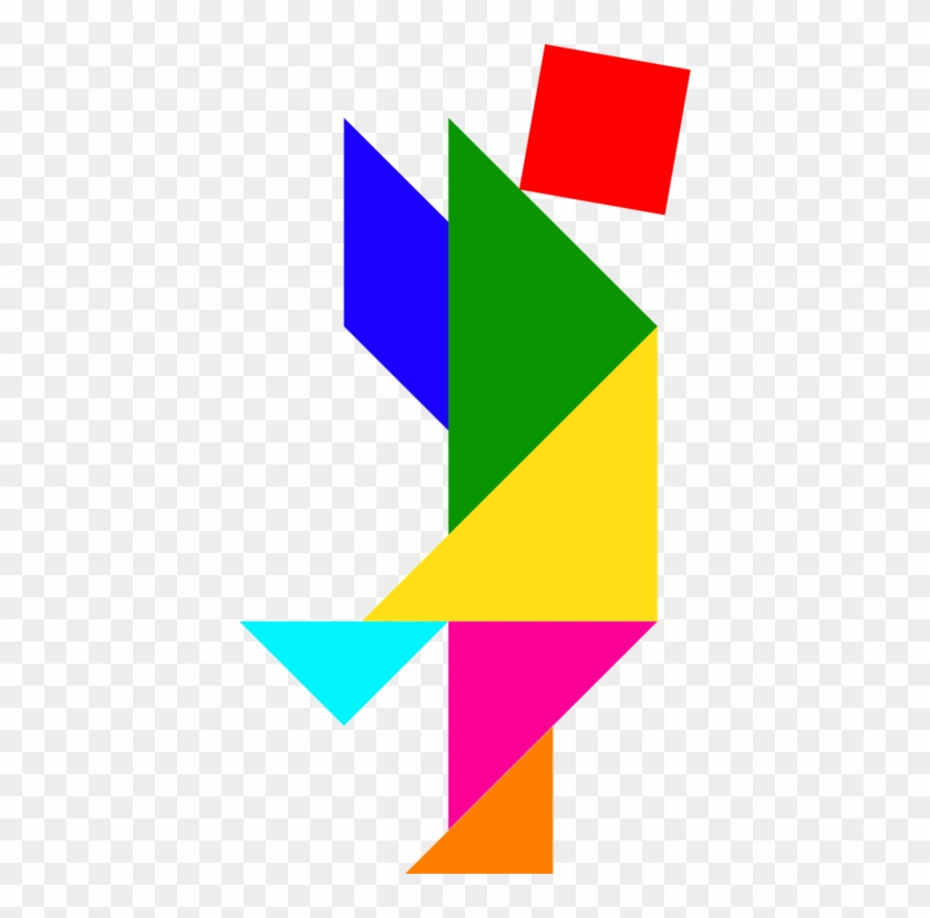Tangram Puzzle Queens Triangle Information Free Commercial - Tangram #1464861