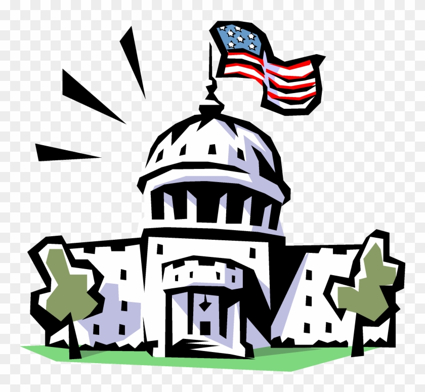 House Of Representatives Clipart - Drawing Of Executive Branch #1464868
