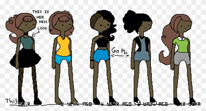 Emma Growing Up And Her New Look - Cartoon #1464914