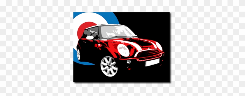 Motoring Pop Art Mark Ashmore Png Mini Pop Art - Mini Cooper Pop Art #1465042