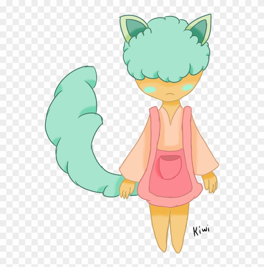 Cottonball By Blue Kiwi Cat - Cartoon #1465186