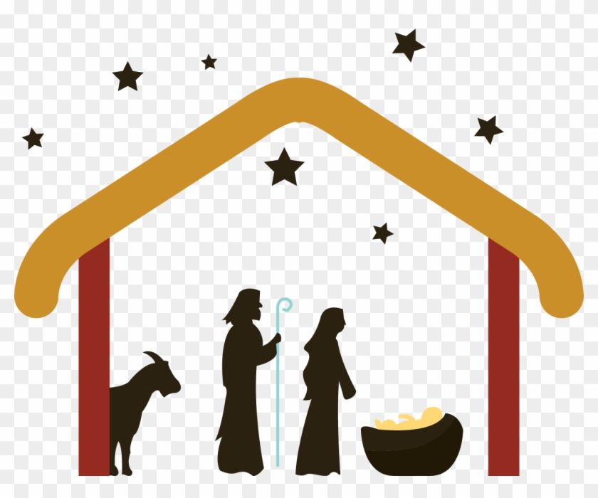Bethlehem Clipart Manger Bethlehem - Presepio Vetor #1465214