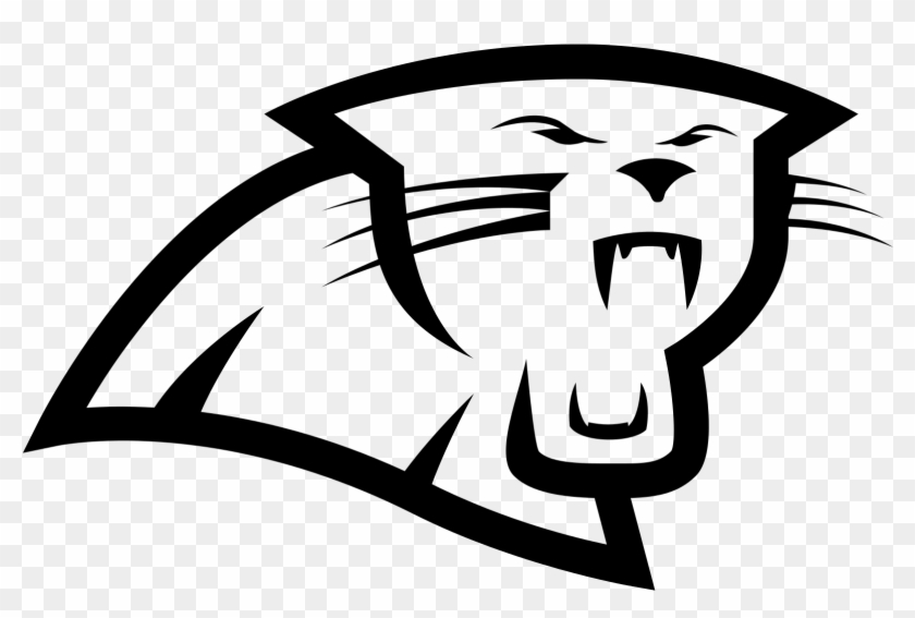 Image Free Stock Carolina Panthers Computer Icons Clip - Carolina Panther Symbol Outline #1465318