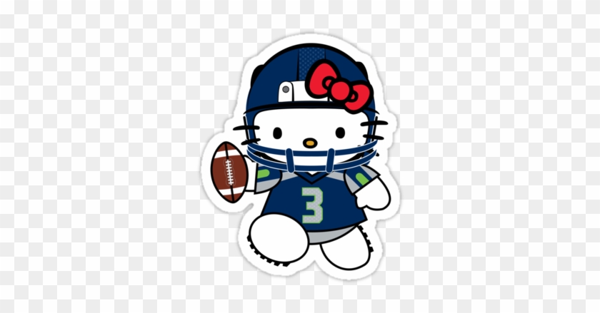 Seahawks Hello Kitty - Hello Kitty Football Seahawks - Free Transparent