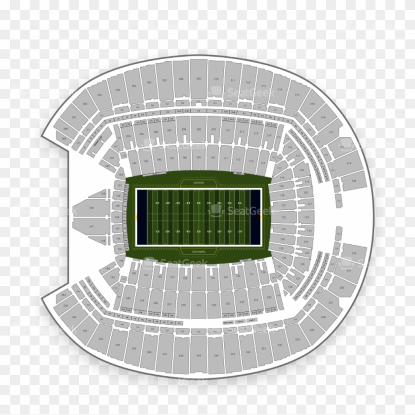 Seattle Seahawks Seating Chart & Map - Centurylink Field #1465346