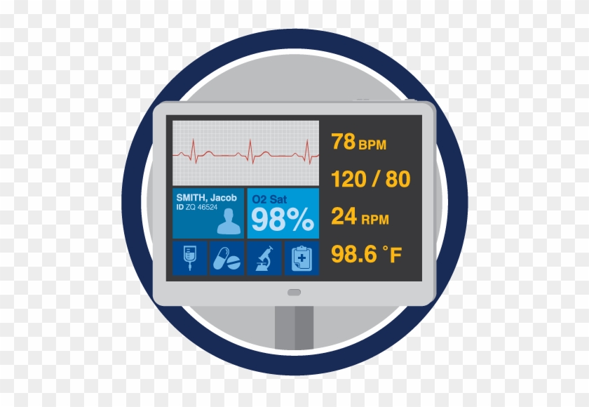 What's Trending Now - Vital Signs Monitor Icon #1465387