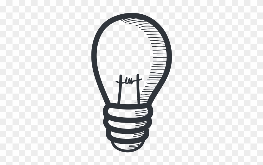 Drawing Lamps Hand Drawn - Hand Drawn Idea Icon #1465418