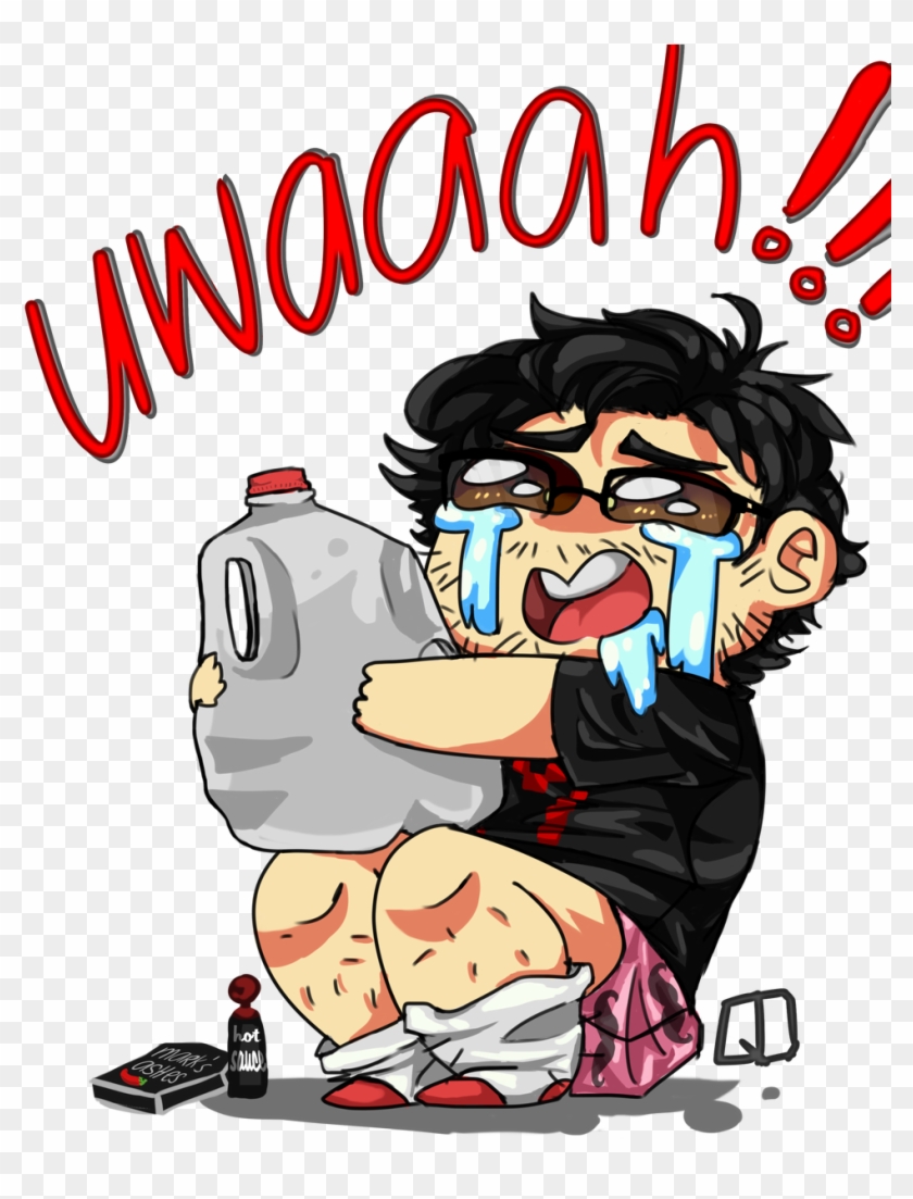 Markiplier After The Hot Sauce Challenge By Quwack-duck - Personaggio Dei Fumetti Mafalda #1465502