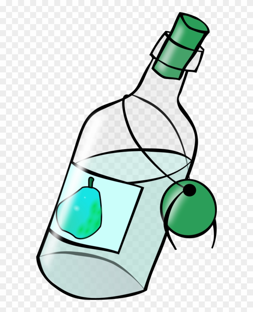 Moonshine Bottle Clip Art - Message In A Bottle #1465737