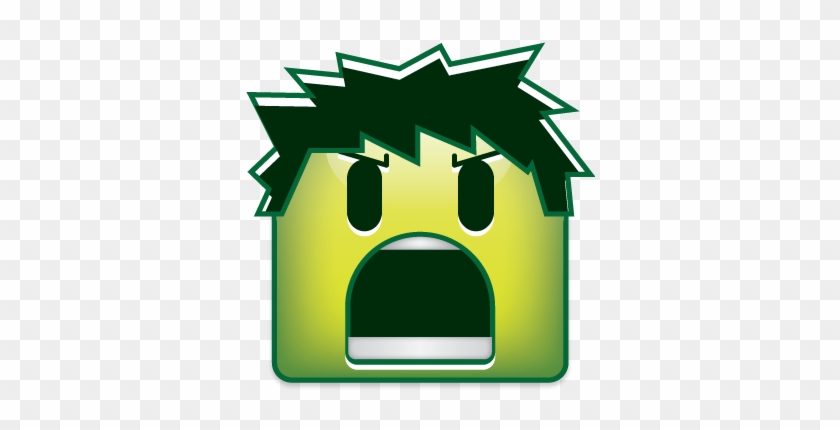 Unique Pics Of The Hulk Emoji Jason Morgado Art - Hulk Emoji Png #1465839
