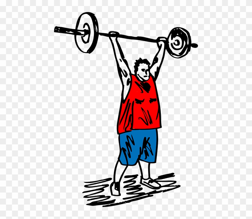 Png Free Library Barbell Clipart Hulk - It's Hard To Get In Shape Spiritually If You Only Work #1465844