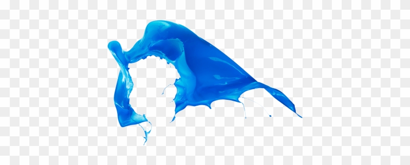 Spill Vector Blue Paint - Blue Paint Splash Png #1465868