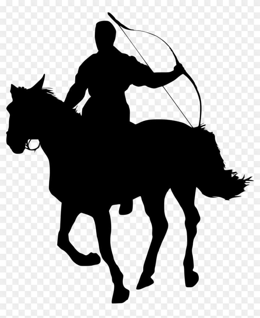 Hulk Clipart Silhouette - Cowgirl On Horse Silhouette #1465877