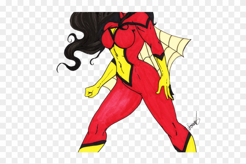 Spider Woman Clipart Modern - Spider Woman Png #1465988