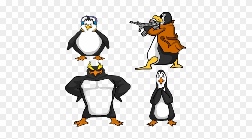 Penguins Of Madagascar Clipart Cool - Draw Penguins Of Madagascar #1466069