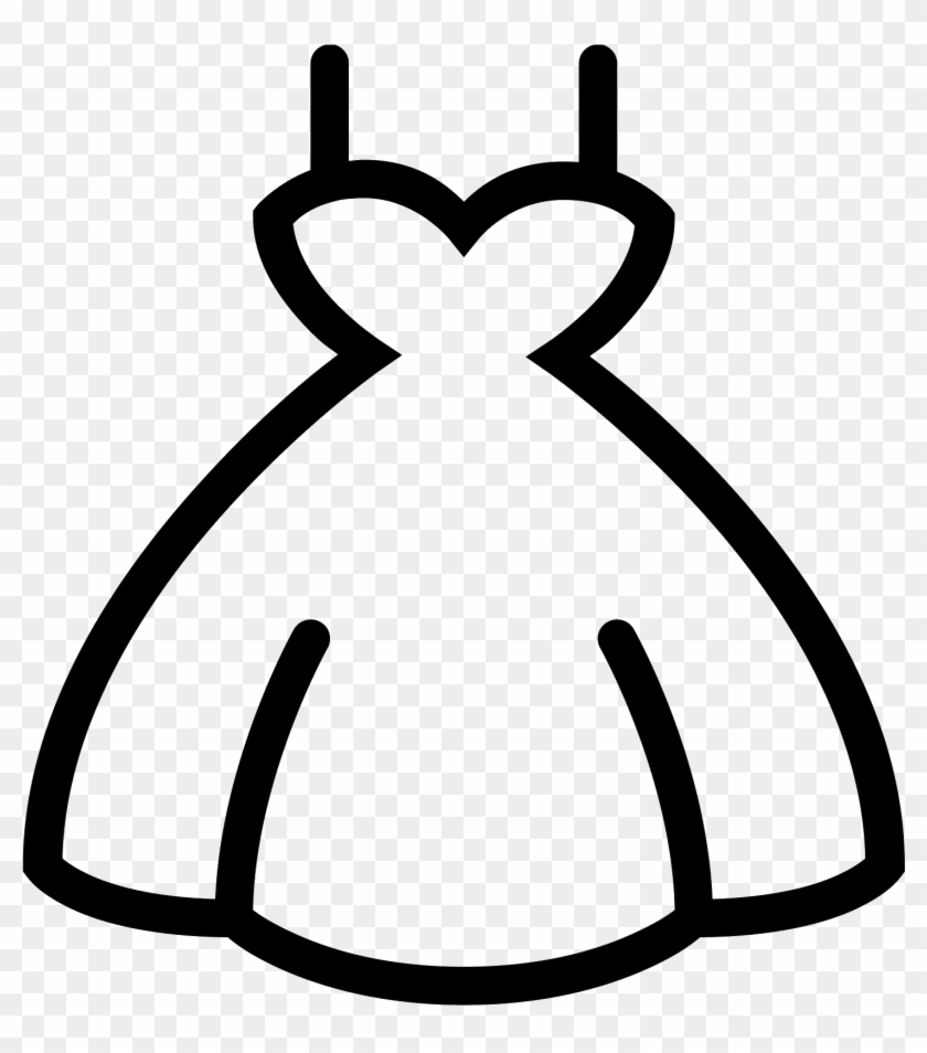 Wedding Icons Png - Wedding Dress Icon Png #1466101