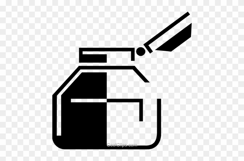 Ink Bottle Royalty Free Vector Clip Art Illustration - Ink Bottle Royalty Free Vector Clip Art Illustration #1466178