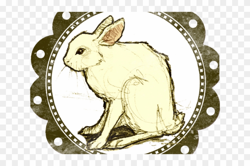 Rare Clipart Charm - Follow The White Rabbit #1466381