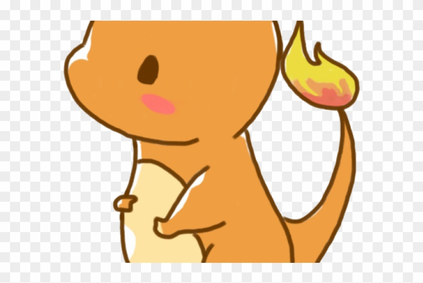 Pikachu Clipart Charmander Pokemon - Charmander Chibi #1466388