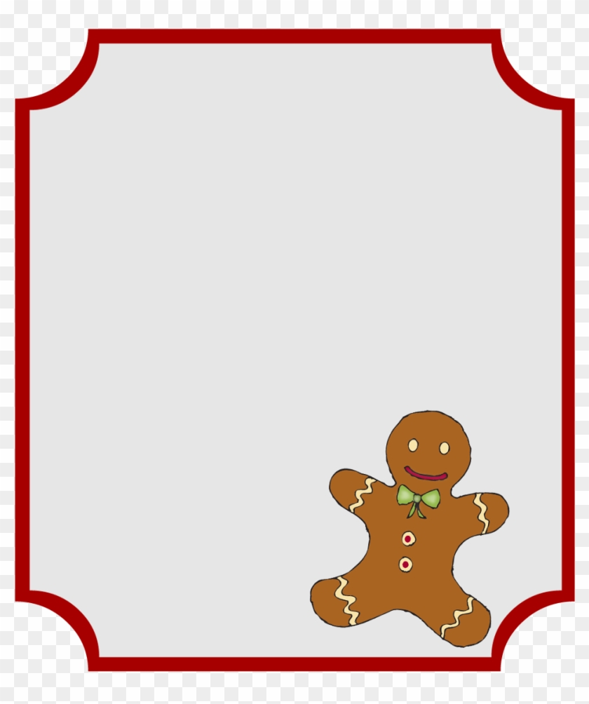 Christmas Name Tag Clip Art Library Library - Christmas Gift Tags Clipart #1466520