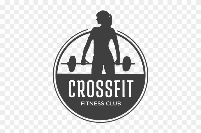 Clip Art Black And White Stock Fitness Club Logo Transparent - Logotipo Crossfit #1466547