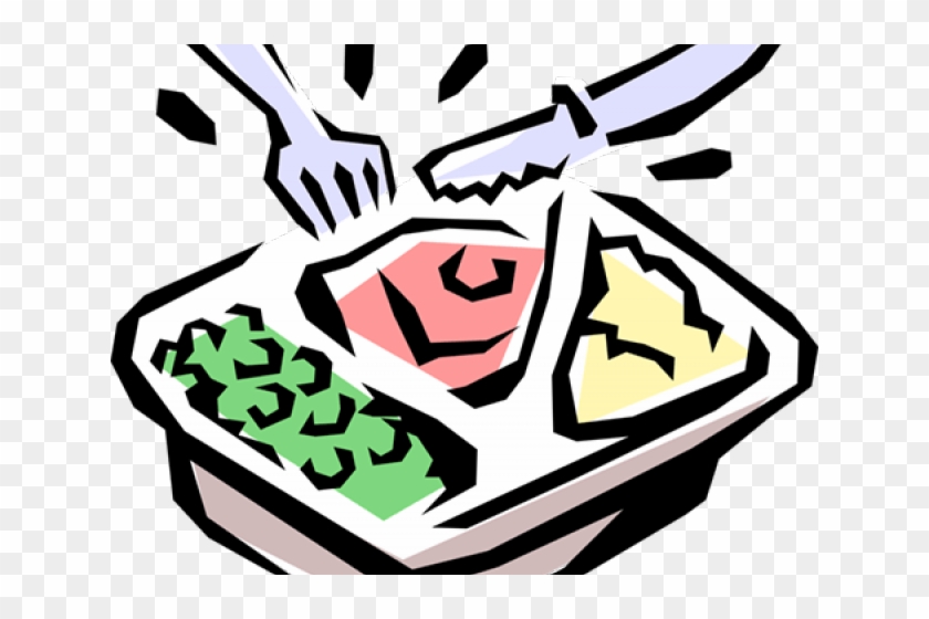 Meal Clipart Evening Meal - Frozen Dinner Clip Art #1466556