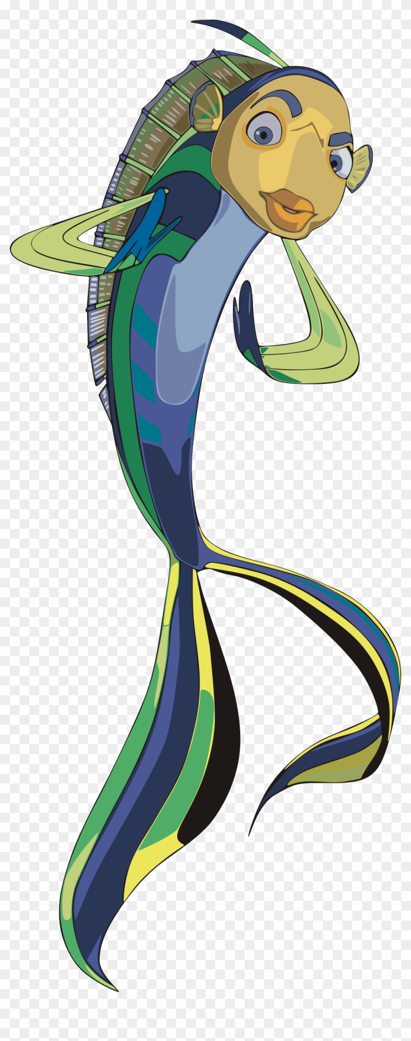 Oscar Clipart Equipment - Oscar Shark Tale Kiss #1466568