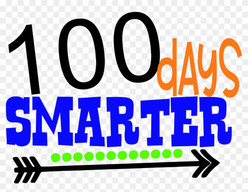 100 Days Smarter Clipart #1466632