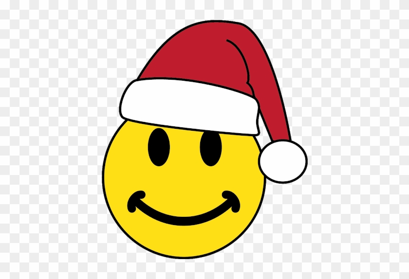 Santa's Song - Emoji With Christmas Hat #1466749