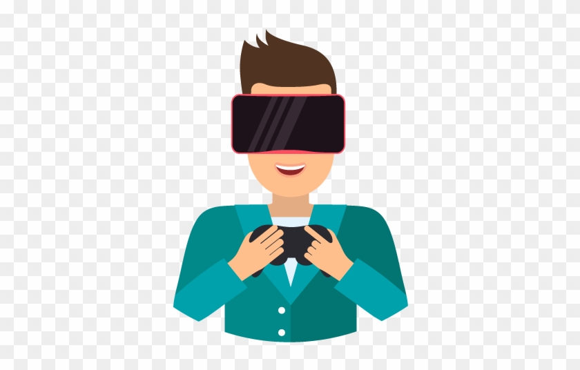 Virtual Reality Game Development Company Uk, London - Clipart Vr Games Png #1466777