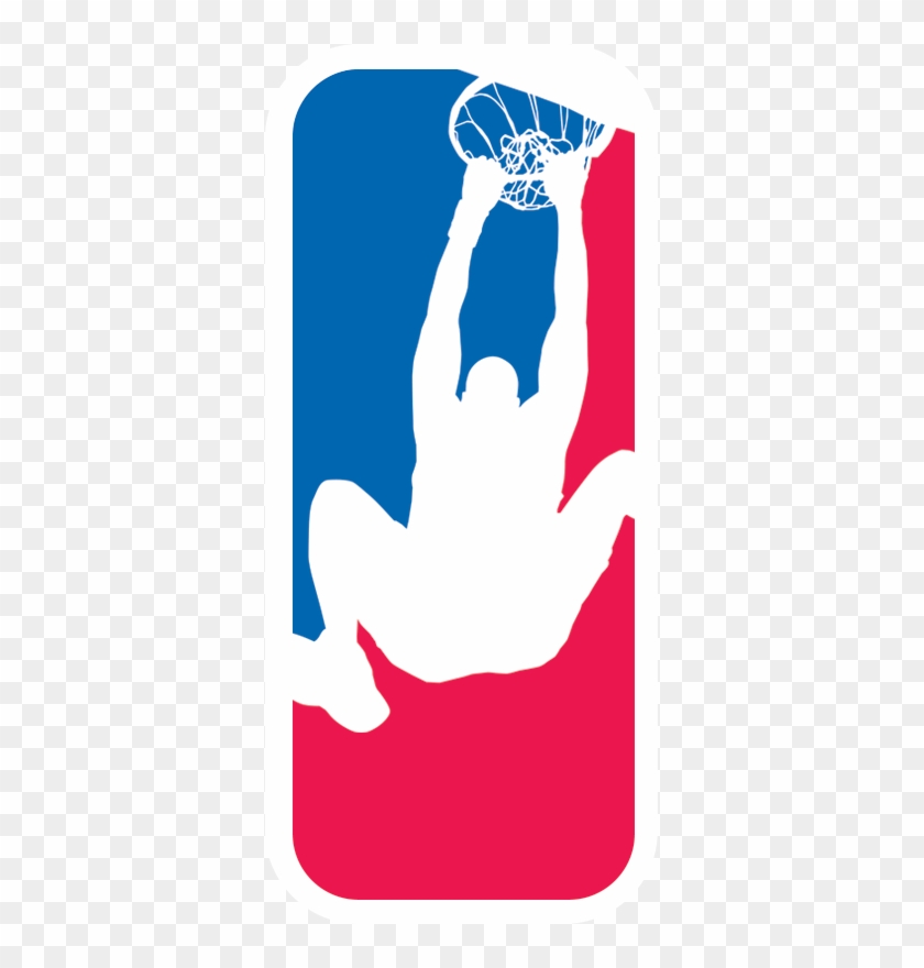 Shaq Nba Logo Clipart Nba Los Angeles Lakers Jumpman - Nba Logo Alternate #1466903