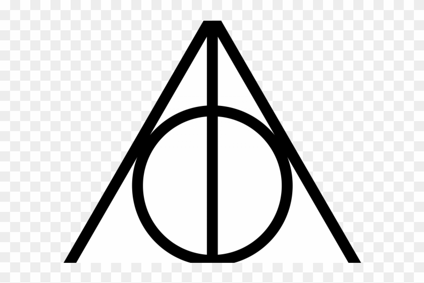 Harry Potter Clipart Ico - Deathly Hallows Symbol #1466925