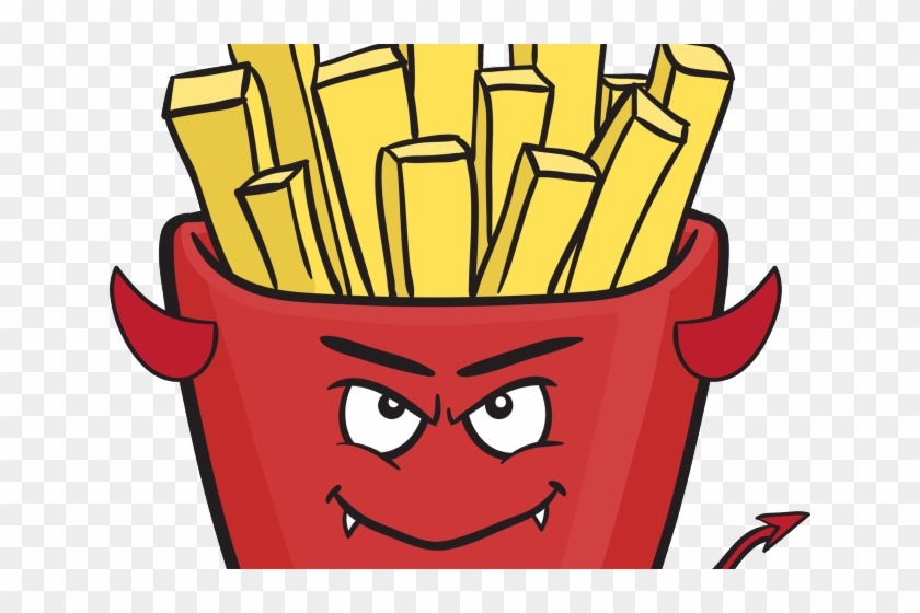 Satan Clipart Devil Emoji - French Fries Emoji #1466926