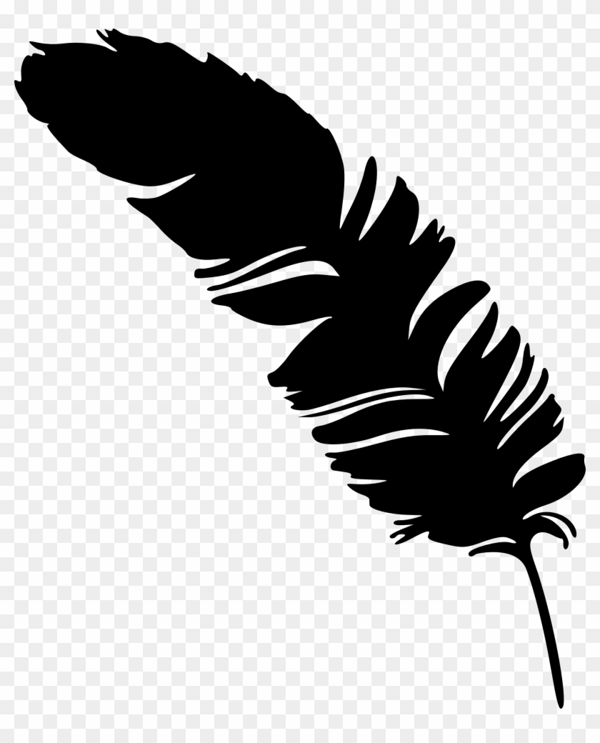 6 Simple Feather Silhouettes Png Transparent Onlygfx - 6 Simple Feather Silhouettes Png Transparent Onlygfx #1466964