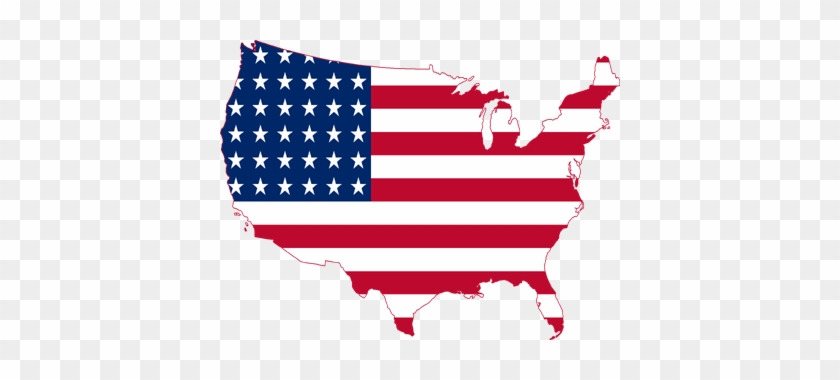 American Flag Map - American Flag Map #1466992