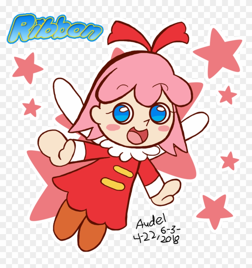 Ribbon [pop'n Art Jam June] By Mamonstar761 - Cartoon #1467055